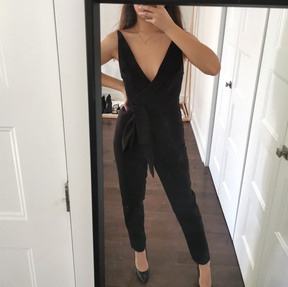ASOS Tie Waist Jumpsuit